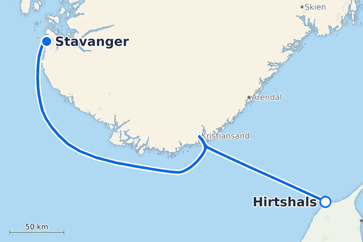 Hirtshals - Stavanger